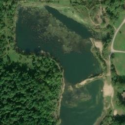 Satellite imagery of Hunt Lake Pit, US