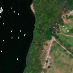 Satellite imagery of Potowomut Neck, US