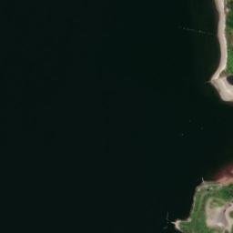 Satellite imagery of Cedar Island Peninsula, US
