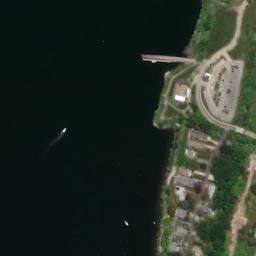 Satellite imagery of Cedar Island Peninsula, US