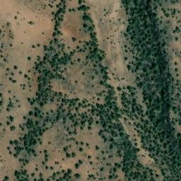 Satellite imagery of Porcupine Rim, US