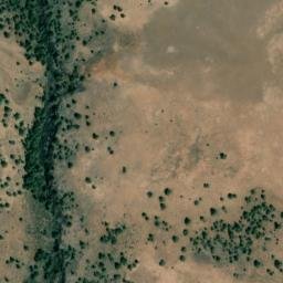 Satellite imagery of Porcupine Rim, US