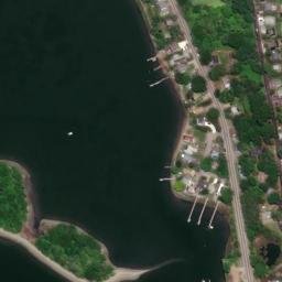 Satellite imagery of Long Neck Goose, US