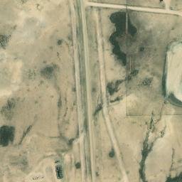 Satellite imagery of T 117 — NGS MP0391 — Sweetwater County, US, US