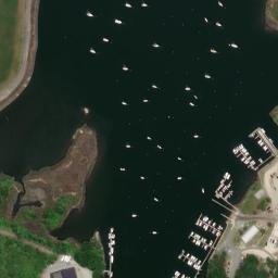 Satellite imagery of Spink Neck, US