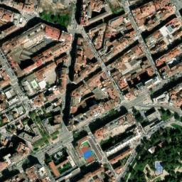 Satellite imagery of La Seu Vella, ES