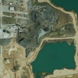 Satellite imagery of South Bend Sandpit, US