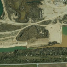 Satellite imagery of South Bend Sandpit, US