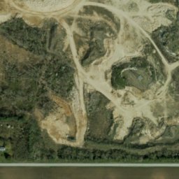 Satellite imagery of South Bend Sandpit, US