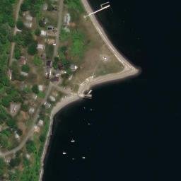 Satellite imagery of Sandy Point, US