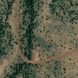 Satellite imagery of Porcupine Rim, US