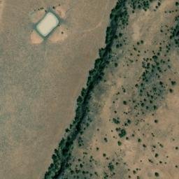 Satellite imagery of Porcupine Rim, US