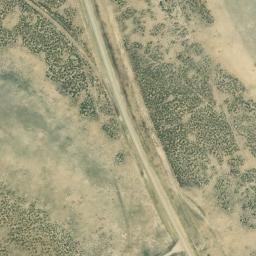 Satellite imagery of V 117 — NGS MP0393 — Sweetwater County, US, US