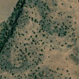 Satellite imagery of Porcupine Rim, US