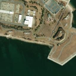 Satellite imagery of Clarks Point, US