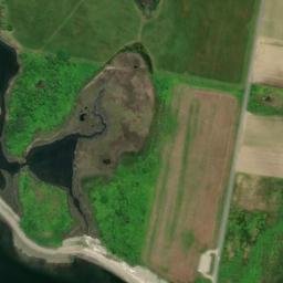 Satellite imagery of Sapowet Point, US