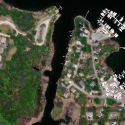 Satellite imagery of Point Wharf, US