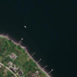 Satellite imagery of Conanicut Point, US