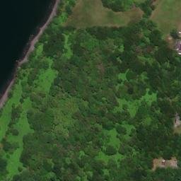 Satellite imagery of Conanicut Point, US