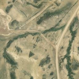 Satellite imagery of W 117 — NGS MP0395 — Sweetwater County, US, US