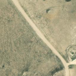 Satellite imagery of T18N R94 93W SECS 1 6 7 12 — NGS MP0397 — Carbon County, US, US