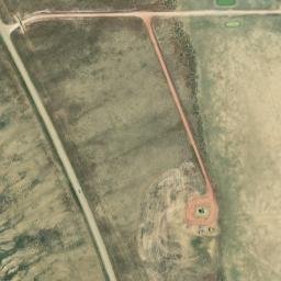 Satellite imagery of T18N R94 93W SECS 1 6 7 12 — NGS MP0397 — Carbon County, US, US