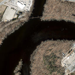 Satellite imagery of Sachem Point (historical), US