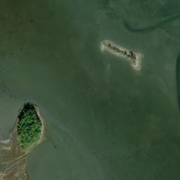 Satellite imagery of Irish Island, US