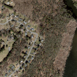 Satellite imagery of Lovers Leap, US