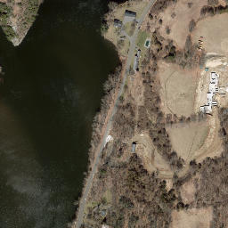 Satellite imagery of Lovers Leap, US