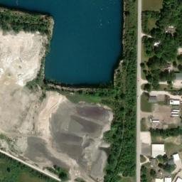 Satellite imagery of Lime City Quarry, US