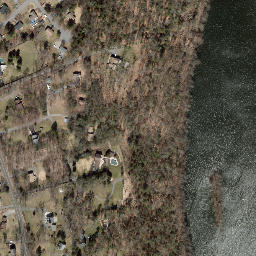 Satellite imagery of Lovers Leap, US