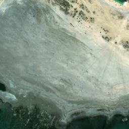 Satellite imagery of Mys Bekdash, TM