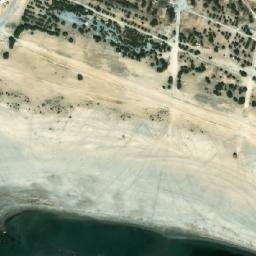 Satellite imagery of Mys Bekdash, TM