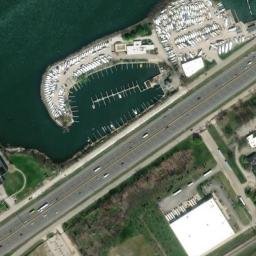 Satellite imagery of 25 N OM 293 — NGS MB1558 — Cleveland, US, US