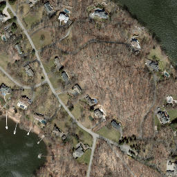 Satellite imagery of Point Hedden, US