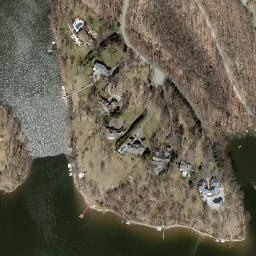 Satellite imagery of Point Hedden, US