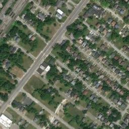 Satellite imagery of M 9 — NGS MB1443 — East Cleveland, US, US