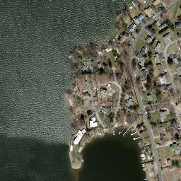 Satellite imagery of Oak Point, US