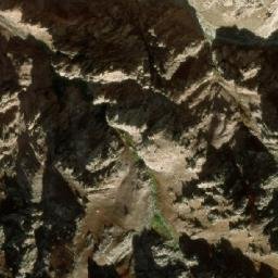 Satellite imagery of cairn, KZ