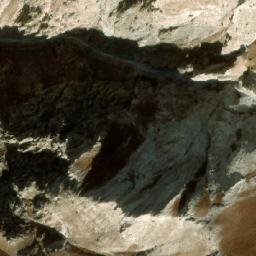 Satellite imagery of cairn, KZ