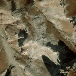Satellite imagery of cairn, KZ