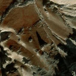 Satellite imagery of cairn, KZ