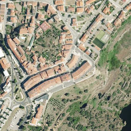 Satellite imagery of Muralha Pré-Românica de Miranda do Douro, PT