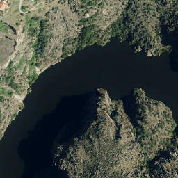 Satellite imagery of Muralha Pré-Românica de Miranda do Douro, PT