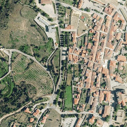 Satellite imagery of Muralha Pré-Românica de Miranda do Douro, PT