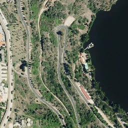 Satellite imagery of Muralha Pré-Românica de Miranda do Douro, PT