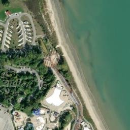 Satellite imagery of Cedar Point, US