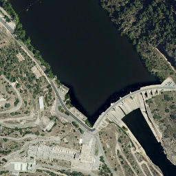 Satellite imagery of Muralha Pré-Românica de Miranda do Douro, PT
