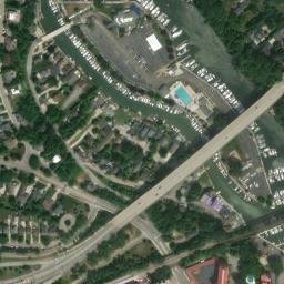 Satellite imagery of N 13 — NGS MB1275 — Rocky River, US, US